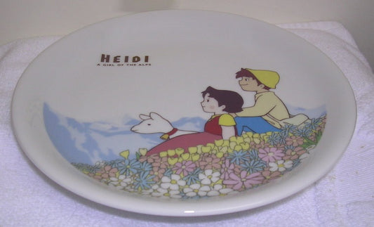 Japan Family Mart Zuiyo Heidi Girl of Alps Porcelain Dish - Lavits Figure
 - 1