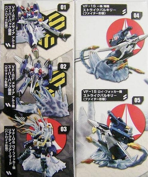 Robotech Macross Frontier Solid Archive 5 Trading Collection Figure Set - Lavits Figure
 - 1