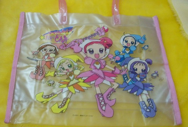 Japan Magical Ojamajo Do Re Mi Plastic Tote Bag Type A - Lavits Figure
