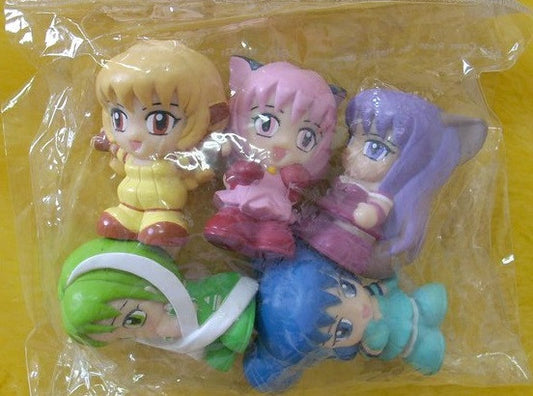 Authentic Tokyo Mew Mew 5 2" Cute Mini Trading Collection Figure Set - Lavits Figure
