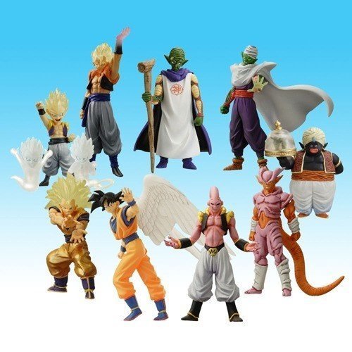 Bandai Dragon Ball Z Super Modeling Soul Of Hyper Figuration Part 8 9 Color 9 Monochrome 18 Figure Set