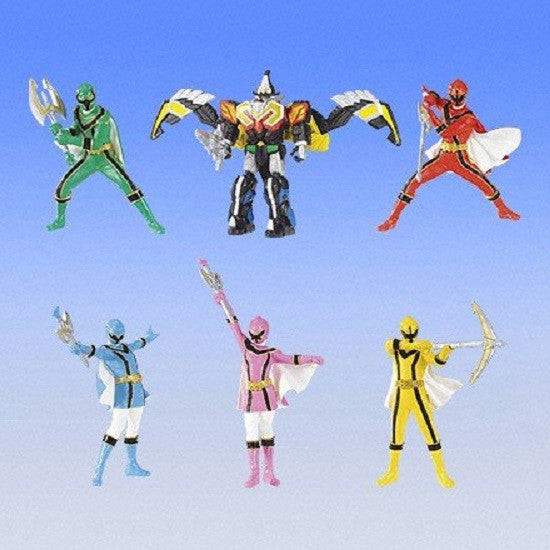 Bandai Power Rangers Mystic Force Magiranger Gashapon 6 Full Color Trading Figure Set - Lavits Figure
 - 2
