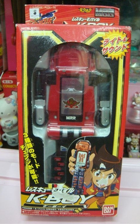 Bandai MRR Machine Robo Rescue Robot K-Boy Transformer Mobile Action Figure - Lavits Figure
 - 1