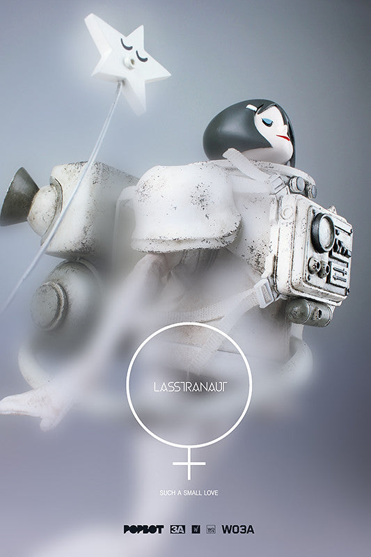 ThreeA 3A Toys 1/6 12" 2014 Ashley Wood Membership Lasstranaut Action Box Vinyl Figure Set