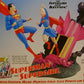 DC Direct Superman &  Supergirl Limited Edition Hand Painted Cold Cast Porcelain Statue Figure
