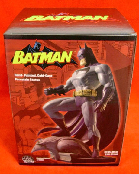 DC Direct Batman Jim Lee Full Size Hand Painted Porcelain Statue Figure