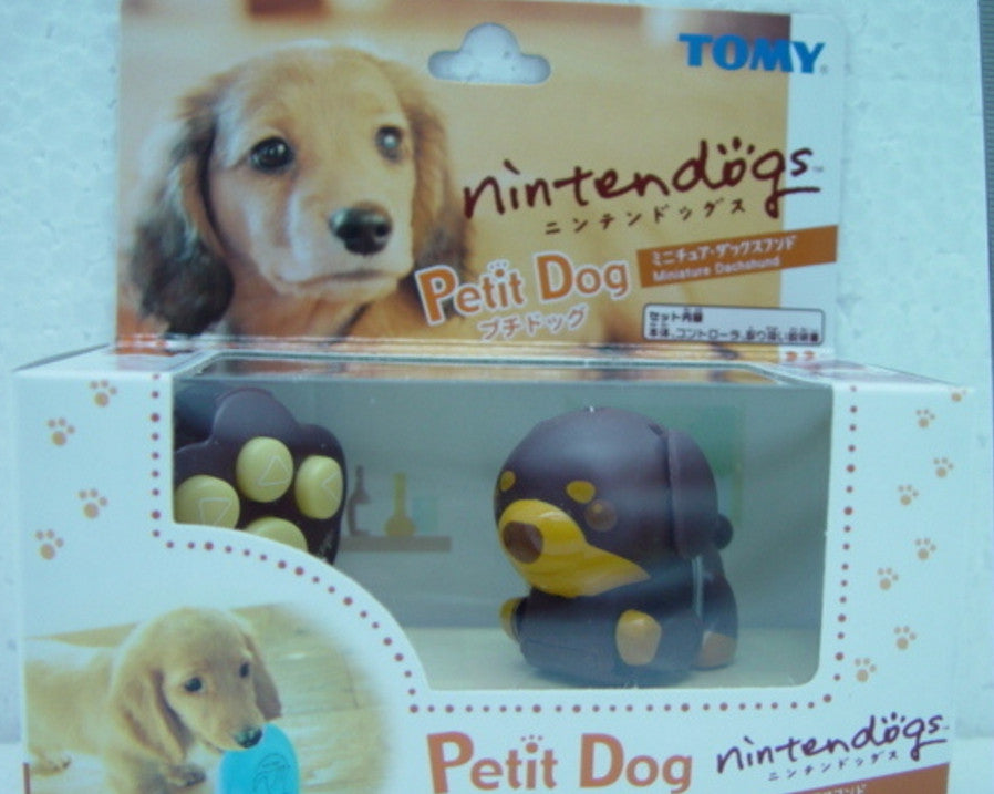 Tomy Nintendo DS Nintendogs Remote Control Petit Dog Doxie Ver Figure