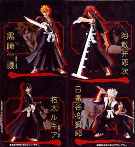 Bandai Bleach Characters Collection Trading Part 1 4 Mini Figure Set - Lavits Figure

