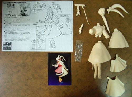 Volks 1/8 Ah Oh My Goddess Belldandy Miracle Cooking Cold Cast Model Kit Figure - Lavits Figure
 - 3