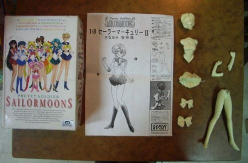 G-Port 1/8 Pretty Soldier Sailor Moon Mercury Mizuno Ami Cold Cast Model Kit Figure - Lavits Figure
 - 3
