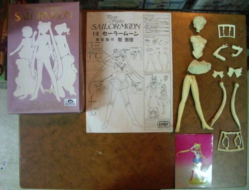 G-Port 1/8 Pretty Soldier Sailor Moon Tsukino Usagi Cold Cast Model Kit Figure - Lavits Figure
 - 3