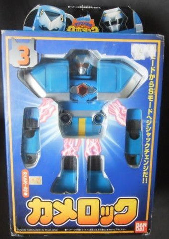 Bandai Robotack Tetsuwan Tantei Toei Metal Hero Series DX Vol 3 Kamerokku Action Figure - Lavits Figure
