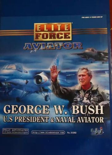 BBi 12" 1/6 Elite Force George W Bush U.S. President Naval Aviator Action Figure - Lavits Figure
 - 1