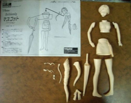 Volks 1/8 Orient Hero Ah Oh My Goddess Belldandy Embiem Cold Cast Model Kit Figure - Lavits Figure
 - 3