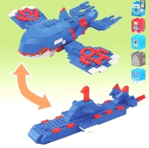 Bandai Megabloks PM04198 Pokemon Pocket Monster Advanced Generation Kyogre Figure - Lavits Figure
 - 2