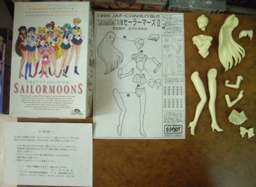 G-Port 1/8 Pretty Soldier Sailor Moon Mars Hino Rei Cold Cast Model Kit Figure - Lavits Figure
 - 3