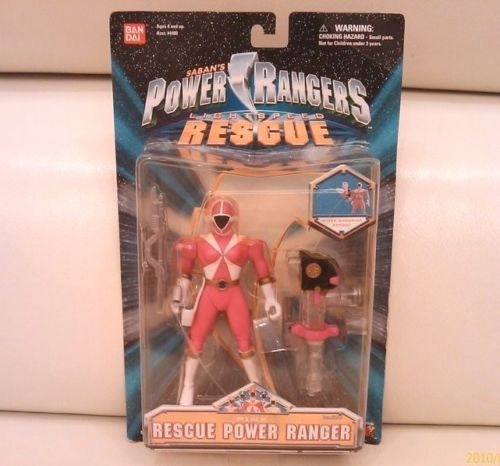 Bandai Power Rangers Gogo Five V Lightspeed Rescue Pink Fighter 5" Action Figure - Lavits Figure
