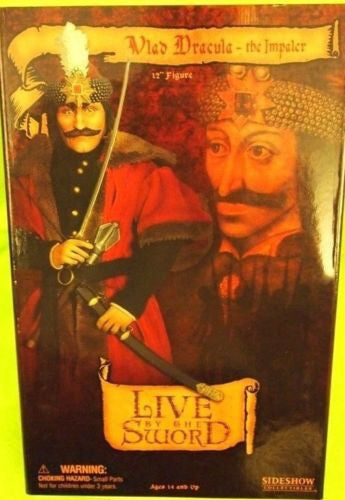 Sideshow 1/6 12" Live By The Sword Vlad Dracula Action Figure Vampire - Lavits Figure
 - 1