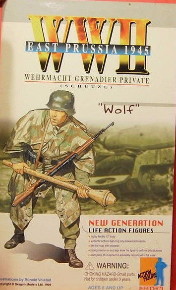 Dragon 1/6 12" New Generation WWII East Prussia 1945 Wolf Action Figure