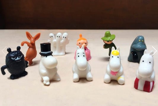 The Story of Moomin Valley Taiwan Family Mart Limited 10 Cup Edge Trading Figure Set