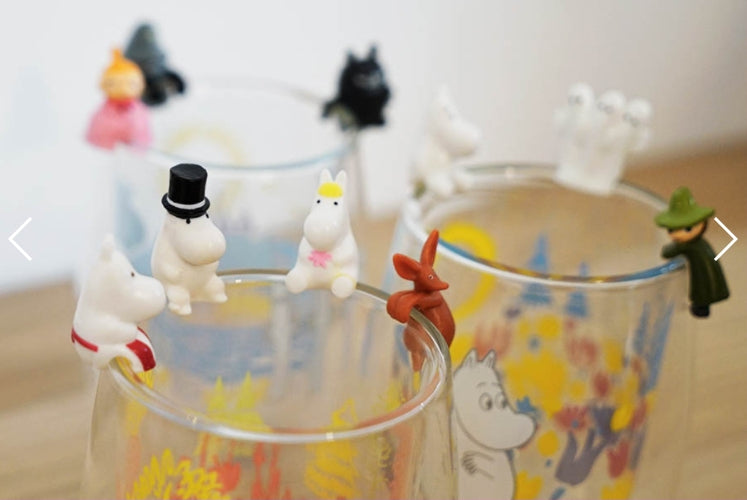 The Story of Moomin Valley Taiwan Family Mart Limited 10 Cup Edge Trading Figure Set