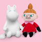 The Story of Moomin Valley Taiwan Family Mart Limited 2 12" Plush Doll Figure Set