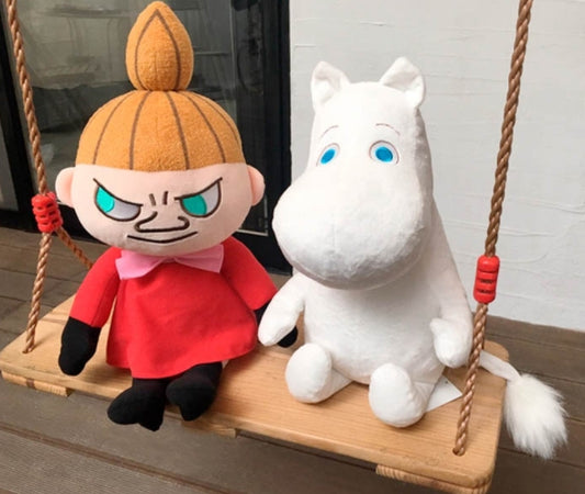 The Story of Moomin Valley Taiwan Family Mart Limited 2 12" Plush Doll Figure Set