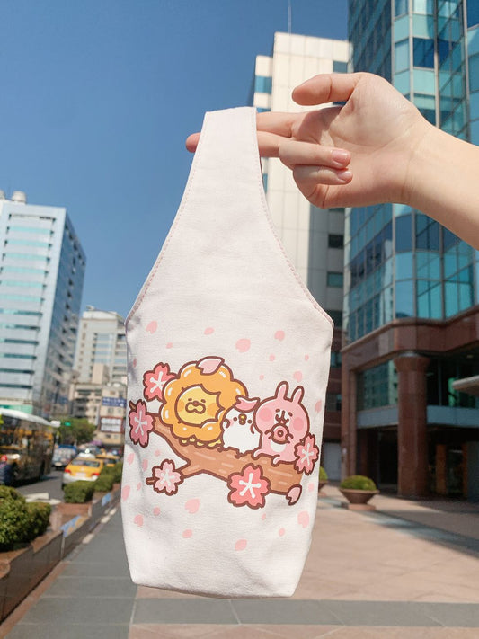 Mister Donut Taiwan Limited Kanahei's Small Animals Mini Cup Tote Bag Type B