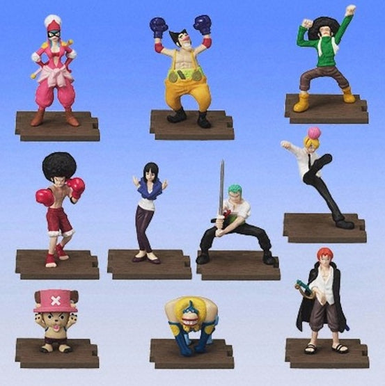 Bandai One Piece Gashapon Full Color R Part 2 10 Figure Set