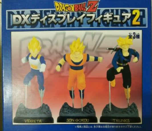 Banpresto Dragon Ball Z DX Display Vol 2 Son Gohan & Vegeta & Trunks 3 Trading Figure Set