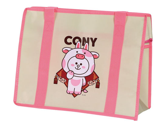 Taiwan Family Mart Limited Line Brown & Friends 2021 CNY Cow Cosplay Costume Cony ver Tote Bag