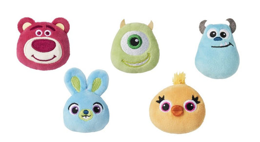 Disney Pixar Taiwan Family Mart Limited Furry Friends 5 Magnet Plush Doll Figure Set