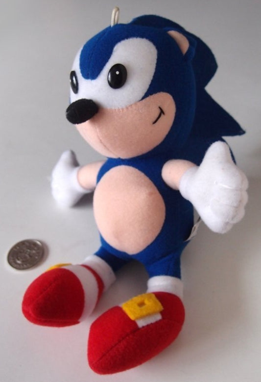Sega 1991 Sonic Adventure The Hedgehog Mini Plush Doll Figure Used