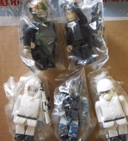 Medicom Toy Kubrick 100% MSFS Special Force 6 5+1 Sercret 6 Action Figure Set