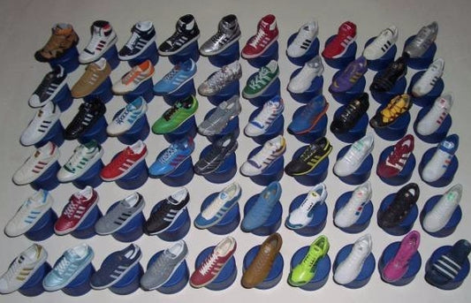 Pepsi Adidas Bottle Cap Sneakers Shoes 60 Trading Figure Set