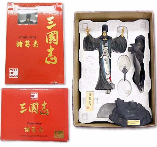 Art Of War 12" Kimiya Masago Presents Three Kingdoms Zhuga Liang Cold Cast Statue Figure