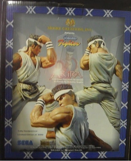 Moore Creations 1998 Sega Virtua Fighter Akira Cold Cast Statue Figure