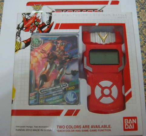 Bandai 2012 Digimon Digital Monster Battle Xros Wars Loader Red Ver Figure