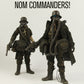 ThreeA 3A Toys 1/6 12" 2015 Ashley Wood Membership 2 Nom Commanders & Bertie MK2 & JJ Mcgee Vinyl Figure Set
