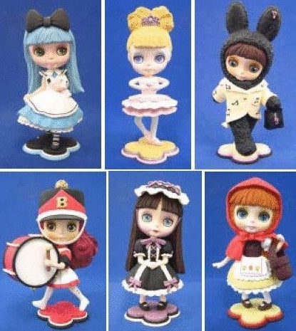 Takara Kaiyodo Blythe Belle Part 2 6 Figure Set