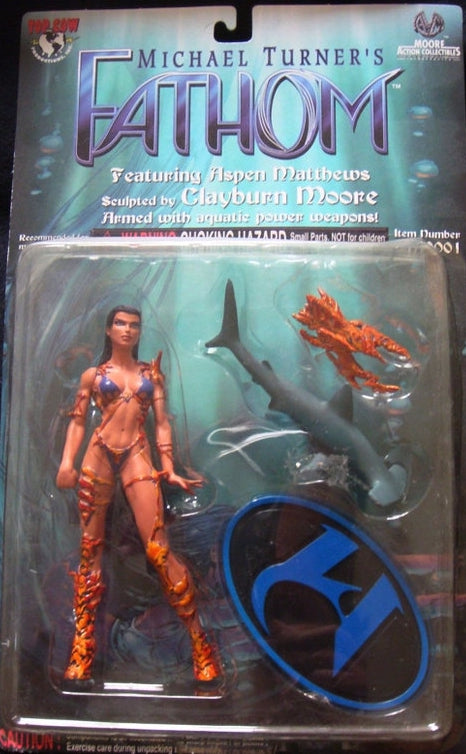 Moore Creations Michael Turner's Fathom Action Figure