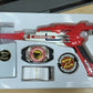 Bandai 1992 Power Rangers Kyoryu Sentai Zyuranger Weapon Gun Ranger Stick Set Figure