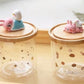 Kanahei's Small Animals Taiwan Cosmed Limited 2 5.5" Glass Mug Cup Set