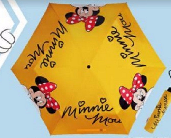 Disney  Family Mart Taiwan Limited Minnie Mouse Folding Umbrella
