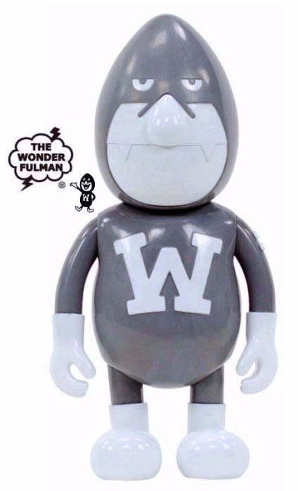 Headlock Studio The Wonderful! Design Works Big Size The Wonderfulman Gray Ver 17" Vinyl Figure