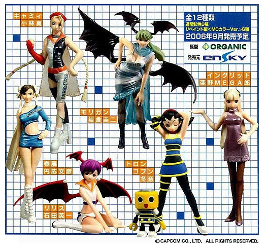 Organic Ensky Capcom Companion Characters Girl Collection 6 1P Figure Set