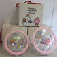 Kanahei's Small Animals Taiwan Cosmed Limited 2 Sanrio Microwavable Glass Bowl Set