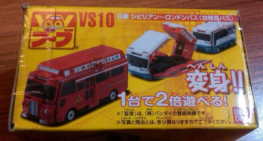 Bandai Voov Town Transformer Car VS10 Action Figure