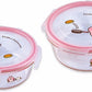 Kanahei's Small Animals Taiwan Cosmed Limited 2 Sanrio Microwavable Glass Bowl Set