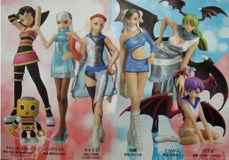 Organic Ensky Capcom Companion Characters Girl Collection 6 2P Figure Set